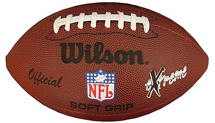 Мяч для американского футбола Wilson "NFL Extreme", цвет: коричневый —  купить в интернет-магазине OZON с быстрой доставкой